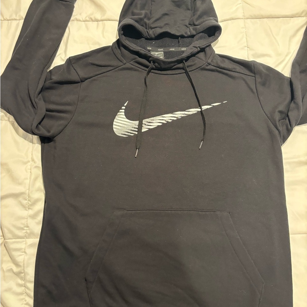 Nike Black Sweater Swoosh Logo